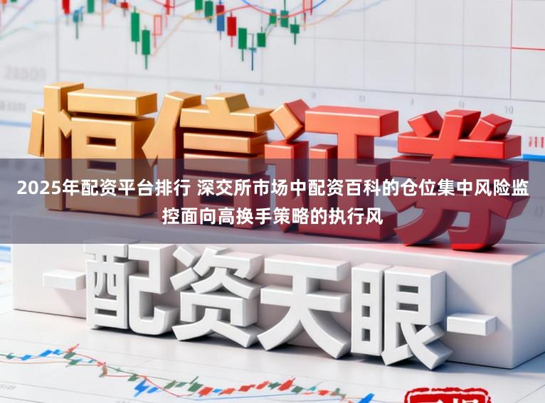 2025年配资平台排行 深交所市场中配资百科的仓位集中风险监控面向高换手策略的执行风