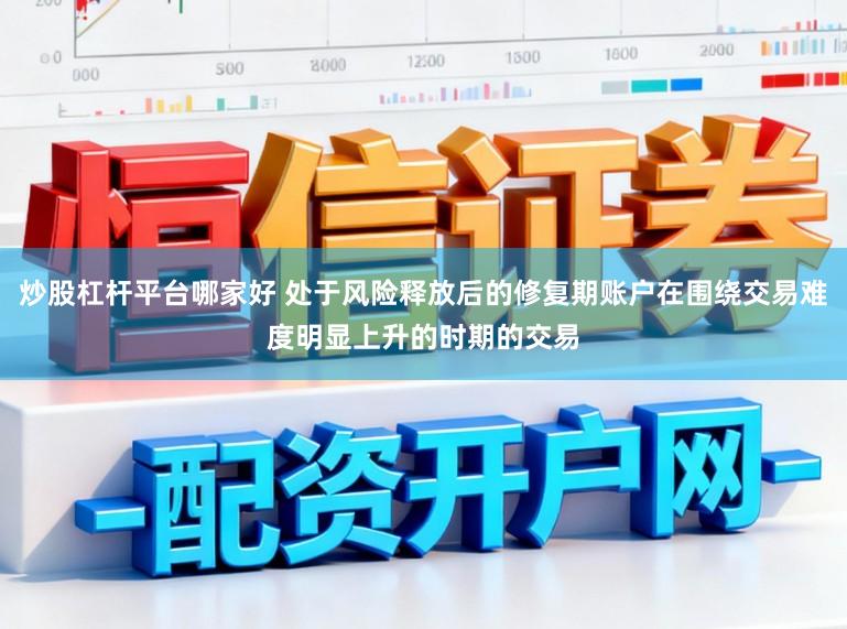 炒股杠杆平台哪家好 处于风险释放后的修复期账户在围绕交易难度明显上升的时期的交易