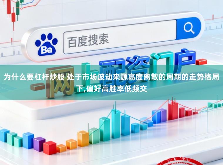 为什么要杠杆炒股 处于市场波动来源高度离散的周期的走势格局下,偏好高胜率低频交