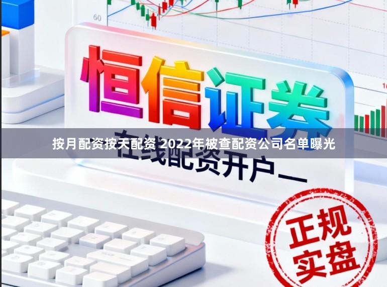 按月配资按天配资 2022年被查配资公司名单曝光